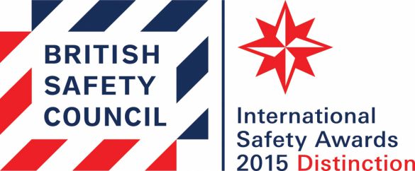 British Safety Council International Safety Distinction award