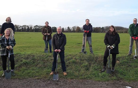 volunteers planted 360 trees in Thetford