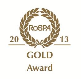 Gold RoSPA Award Winner