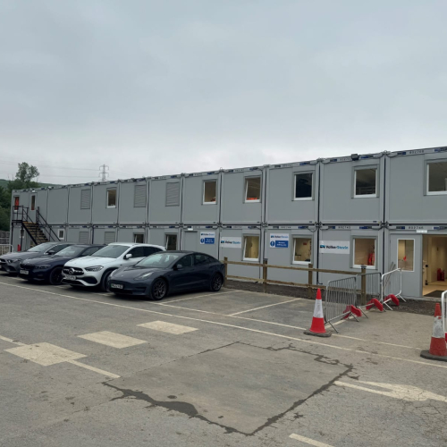 plant and equipment - two story accommodations cabins at Littleborough