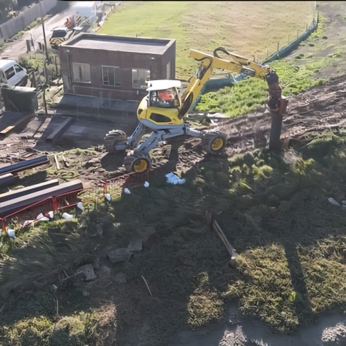 Spider excavator at RTWE