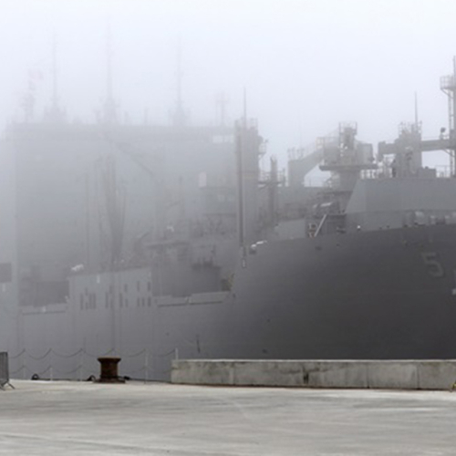 VS team with Navy looking at Robert Peary v1 resized.jpg