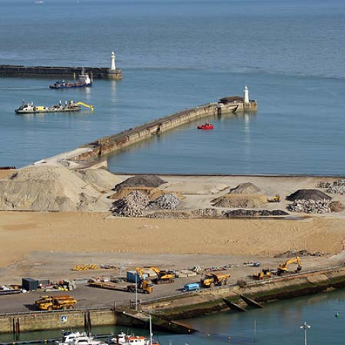 Dredging at Dover 