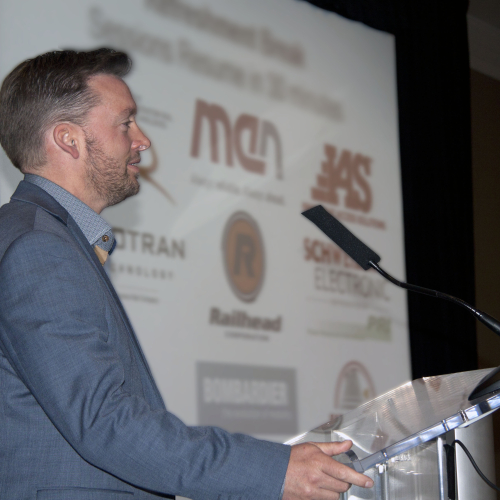 Stuart Spriggs talks at Rail Safety Seminar Florida