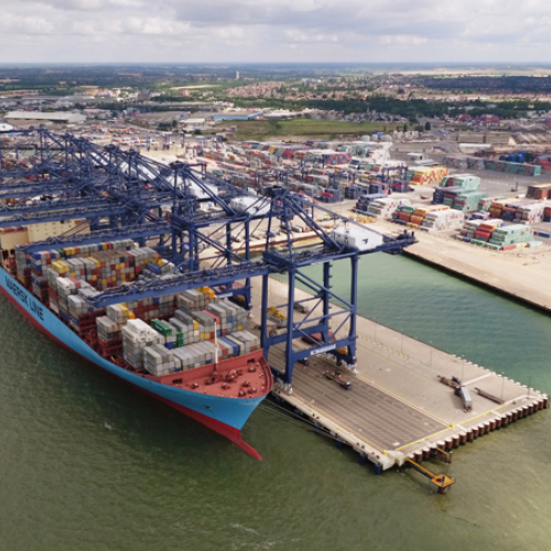 Felixstowe berth 9 yard VolkerFitzpatrick