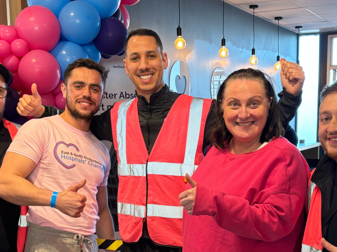 Volunteering group photo