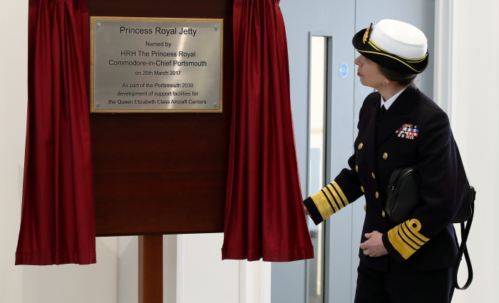 Opening of Middle jetty - Princess Anne Ceremony