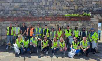 volunteering Beach Clean Photo