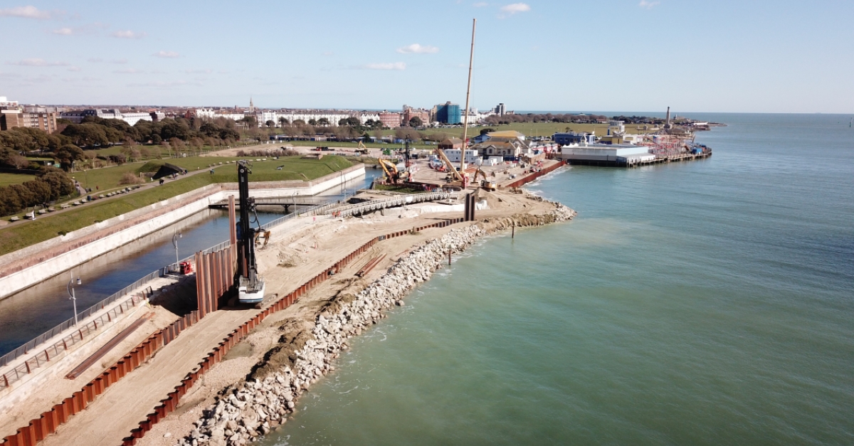 Southsea Coastal Defence Scheme -Frontage 1 | VolkerWessels UK
