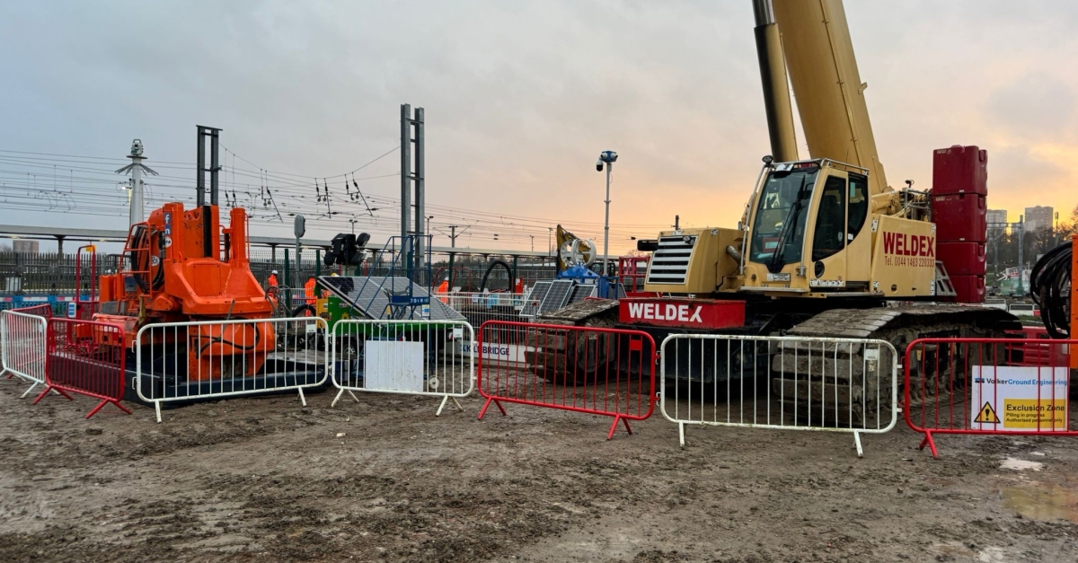 VolkerGround Engineering make progress at Old Oak Common