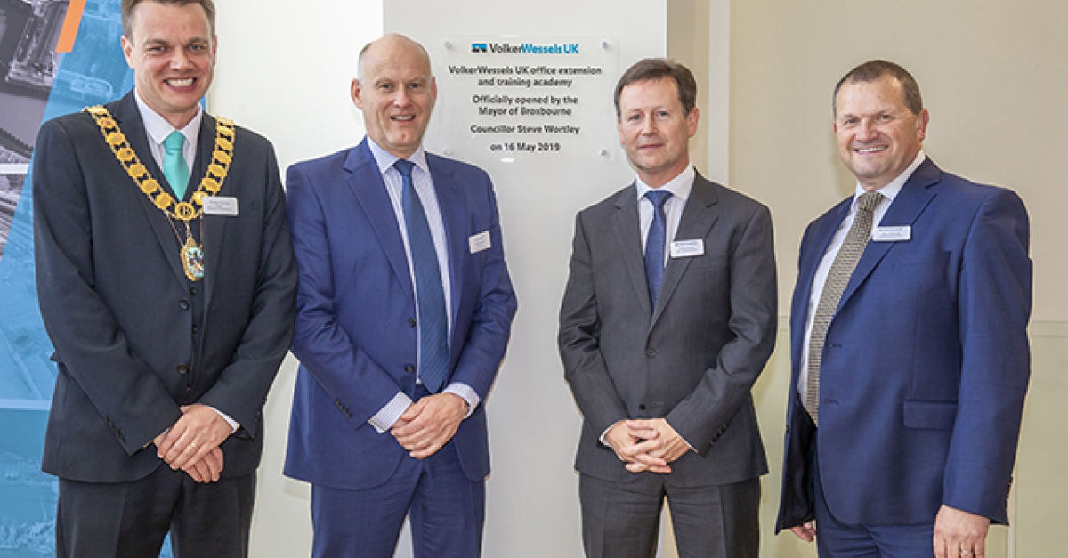 Vfth Mayor officially opens VolkerWessels UK’s new Hoddesdon office ...