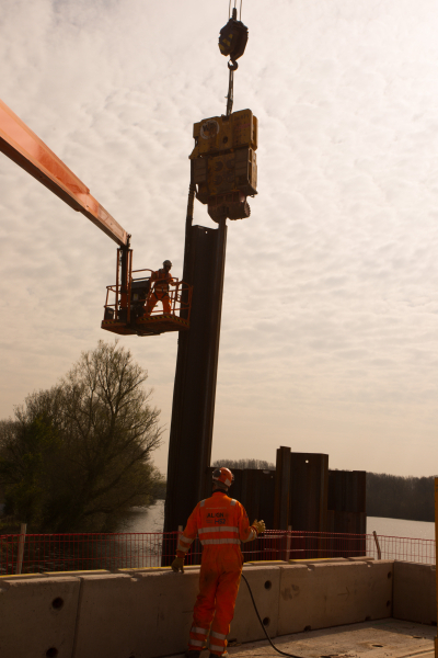 Piling at HS2.