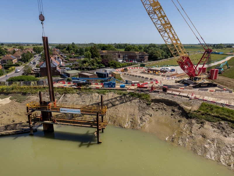 VolkerGround Engineering at Rother Tidal Walls East