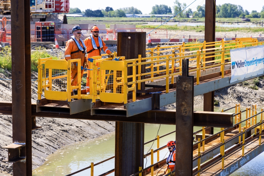 VolkerGround Engineering at Rother Tidal Walls East