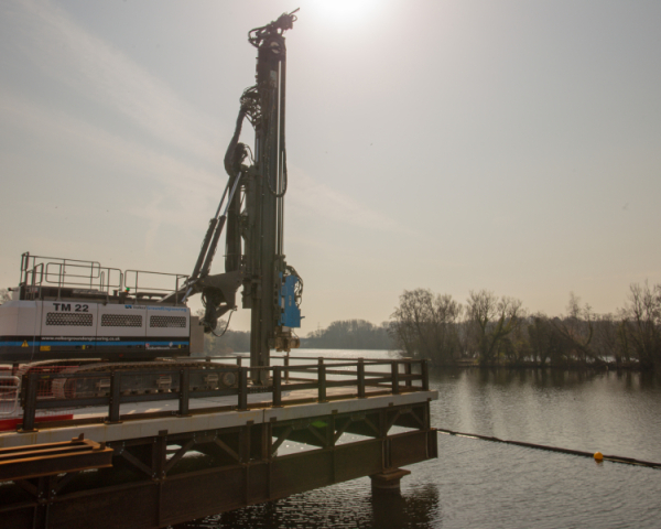 Piling at HS2.