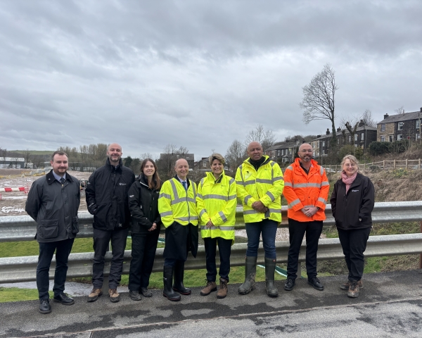 Minister Hardy MP Visits Littleborough FRMS