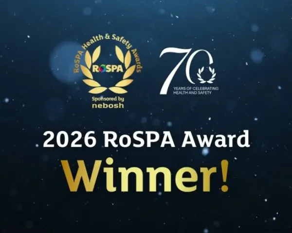 Rospa award winner 2026