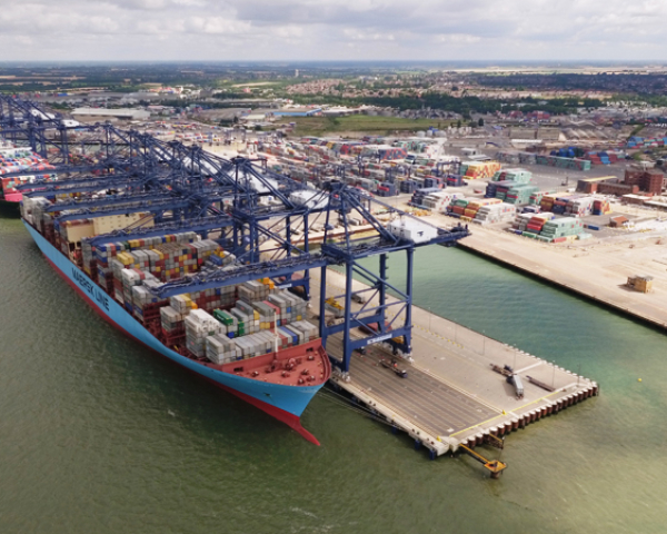 Felixstowe berth 9 yard VolkerFitzpatrick