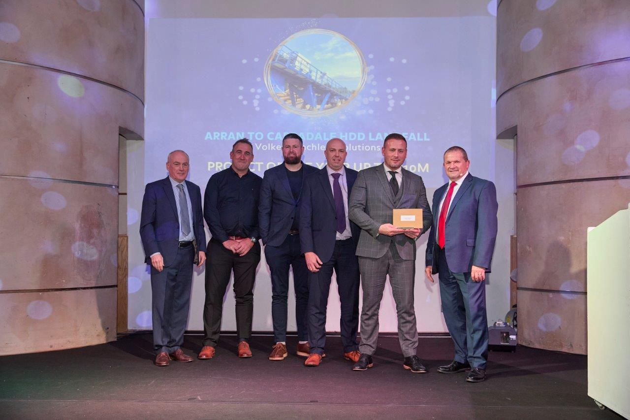 VolkerTrenchless Solutions employees at the Platinum Awards