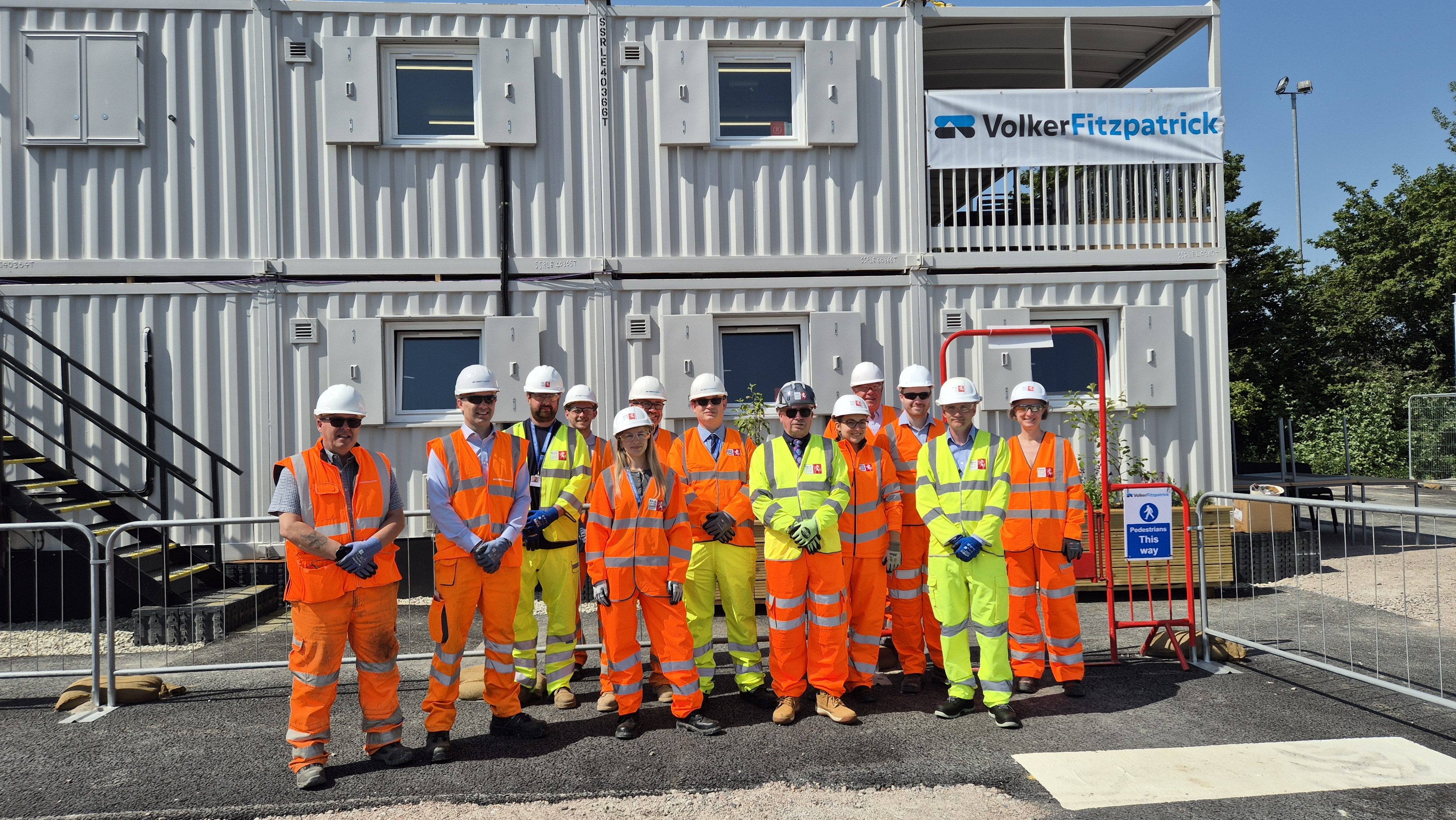 Sturry Link Road project viaduct construction