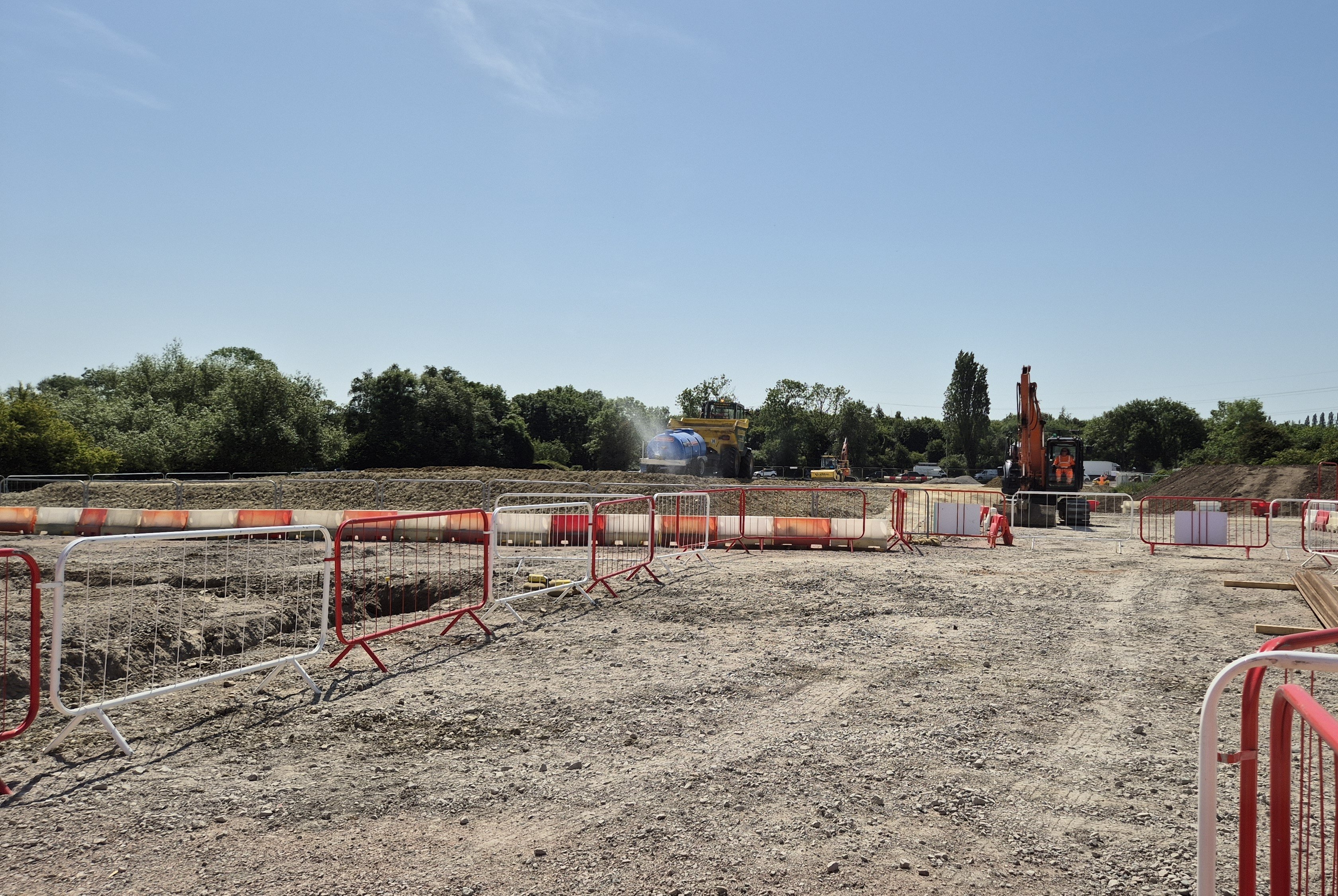 Sturry Link Road project viaduct construction