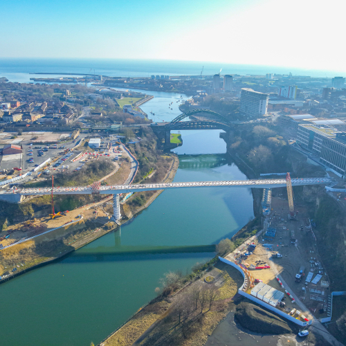 New Wear high-level Footbridge