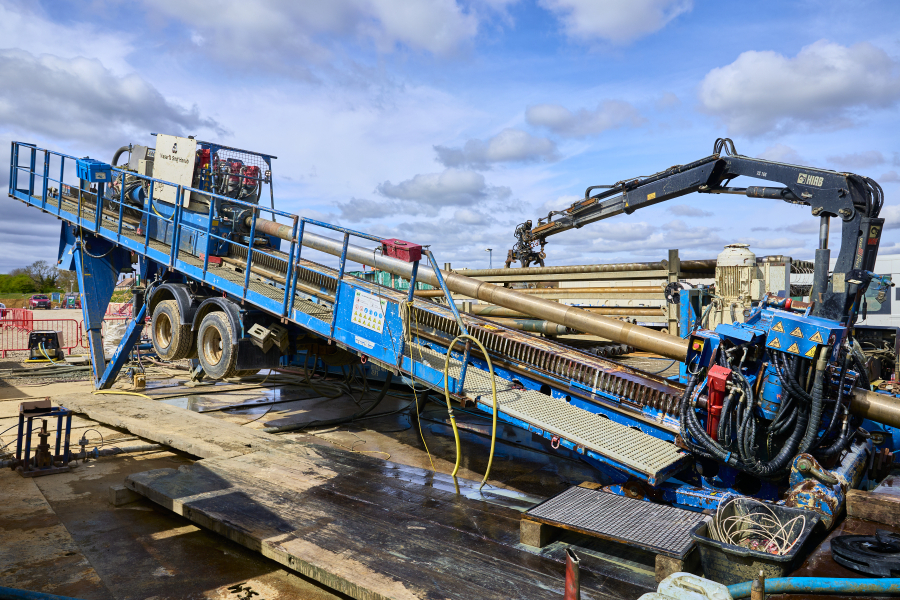 Drilling rig.