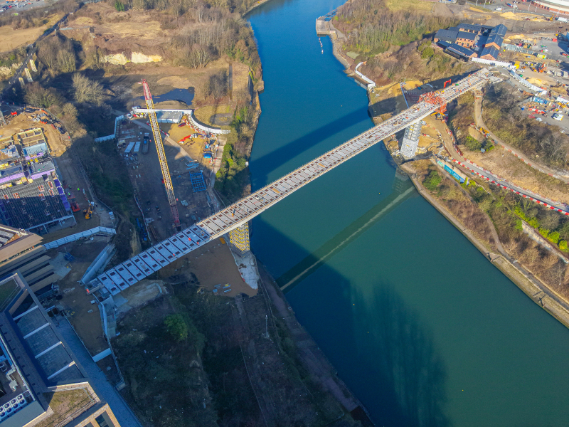 New Wear high-level Footbridge