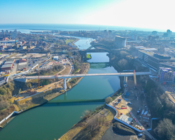 New Wear high-level Footbridge